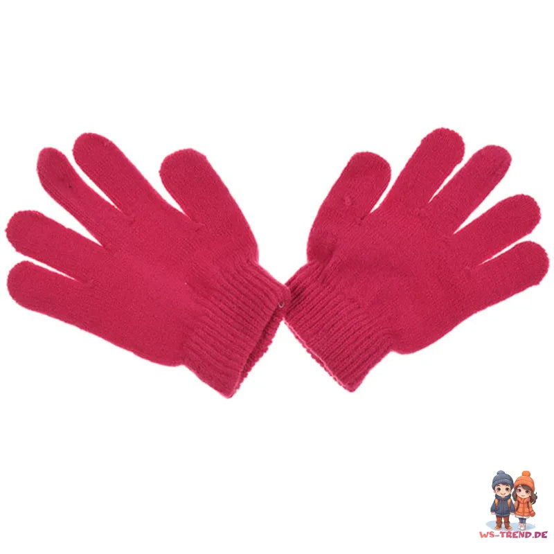 Monster High Girls 2tlg Set Kinder Herbst Wintermütze Bommelmütze Handschuhe - WS-Trend.de