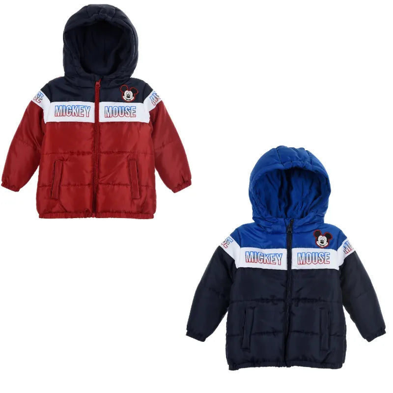 Disney Baby Mickey Mouse Kinder Winterjacke Jungen Jacke mit Kapuze - WS-Trend.de 68 - 86
