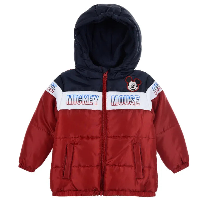 Disney Baby Mickey Mouse Kinder Winterjacke Jungen Jacke mit Kapuze - WS-Trend.de 68 - 86