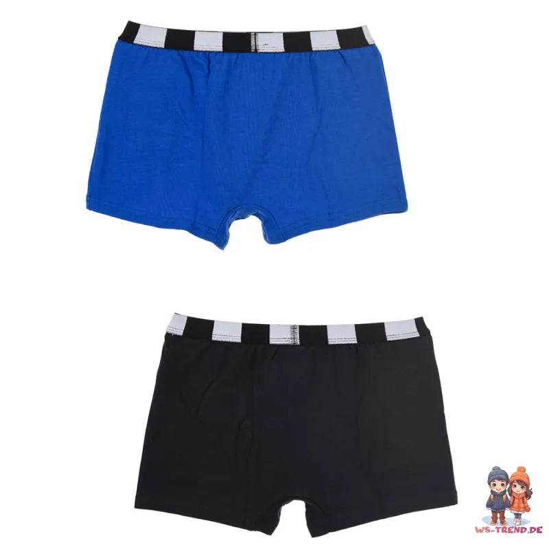 Anime Demon Slayer Jungen 2-er Pack Boxershorts Unterhose - WS-Trend.de Gr. 140 bis 172