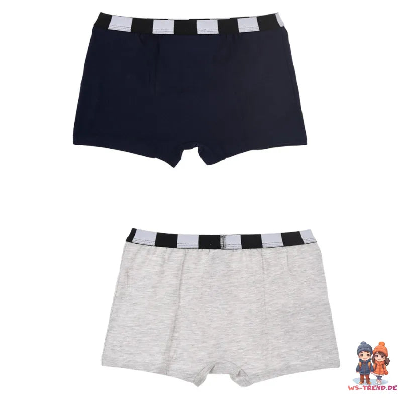 Anime Demon Slayer Jungen 2-er Pack Boxershorts Unterhose - WS-Trend.de Gr. 140 bis 172