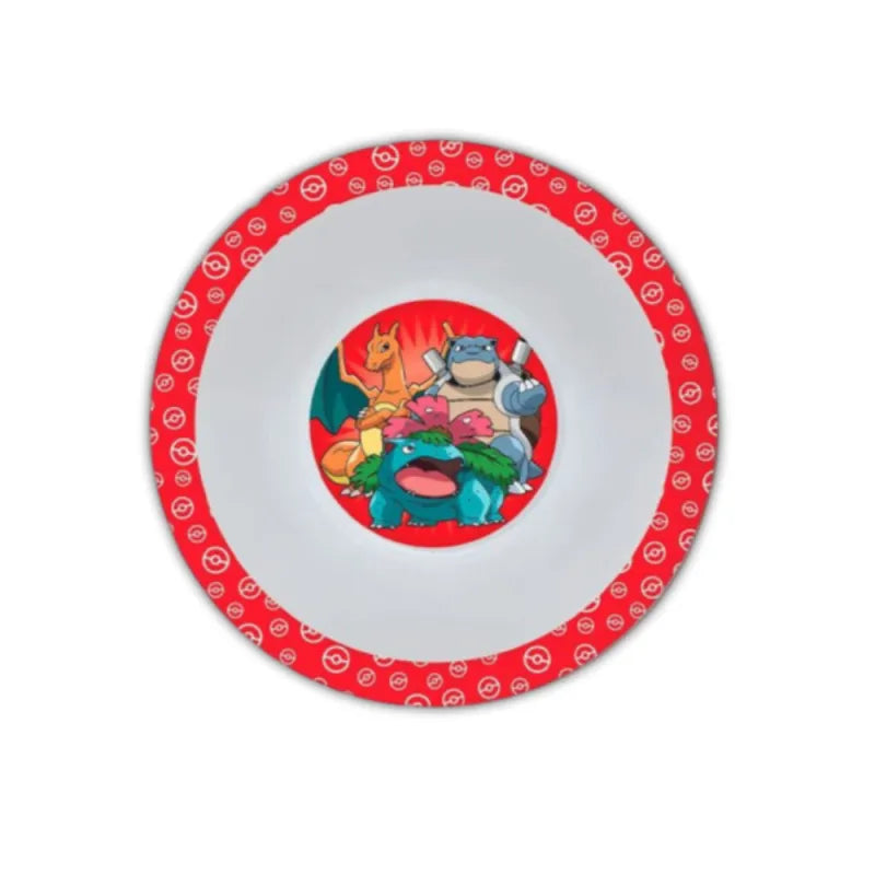 Pokemon Pikachu und Freunde Kinder 3 teiliges Set Teller Schüssel Becher - WS-Trend.de