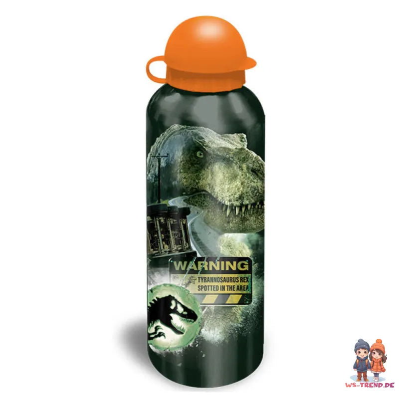Jurassic World T-Rex 2tlg Lunch Set Brotdose plus Aluminium Trinkflasche 500 ml - WS-Trend.de