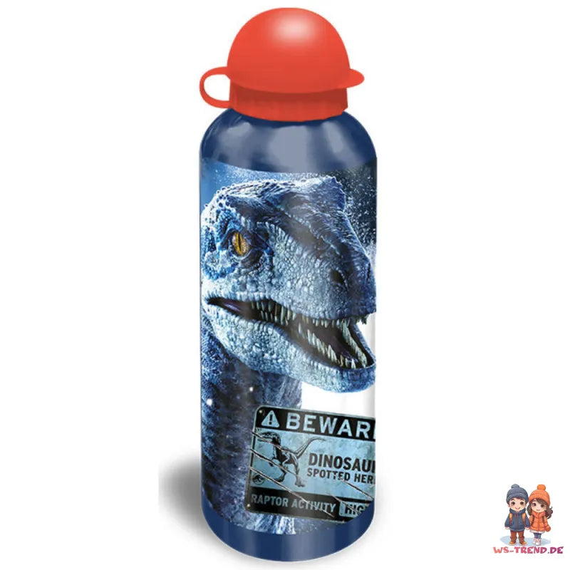 Jurassic World Blue 2tlg Lunch Set Brotdose plus Aluminium Trinkflasche 500 ml - WS-Trend.de