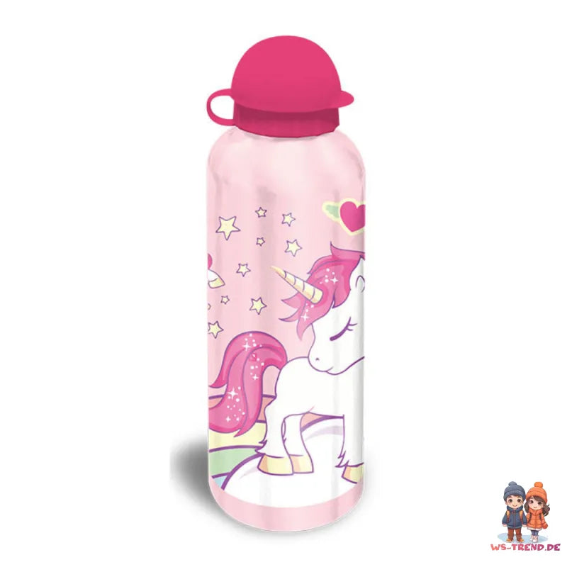 Sweet Einhorn Unicorn 2tlg. Lunch Set Brotdose plus Trinkflasche 500 ml - WS-Trend.de