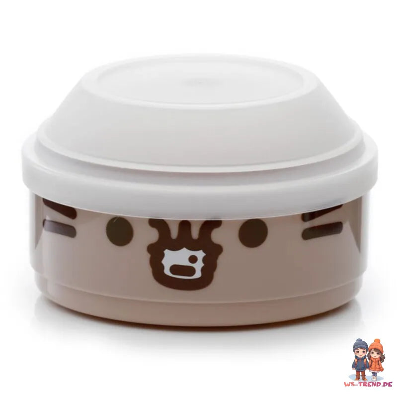 Pusheen die Katze gestapelte runde Bento-Lunchbox 3-teiliges Set - WS-Trend.de