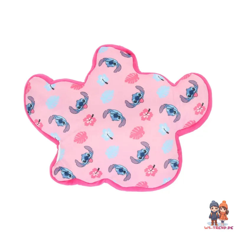 Disney Stitch Angel Ananas 3D mini Kissen Dekokissen Cushion 40x40x3 cm - WS-Trend.de