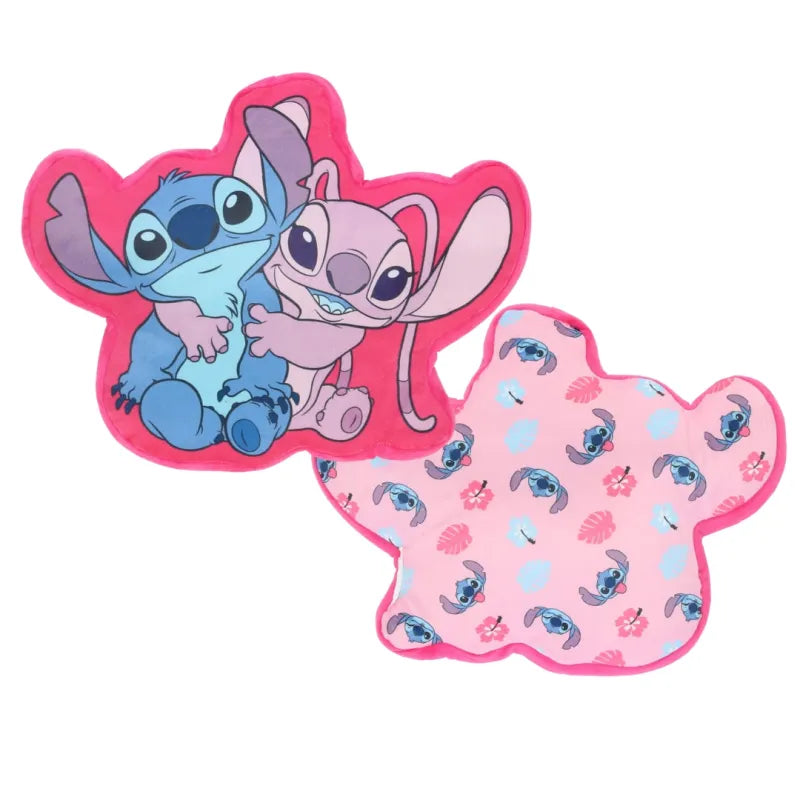 Disney Stitch Angel Ananas 3D mini Kissen Dekokissen Cushion 40x40x3 cm - WS-Trend.de