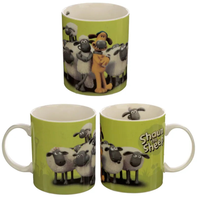 Shaun das Schaf Kinder Kakaotasse Teetasse Tasse Geschenkidee 300 ml - WS-Trend.de