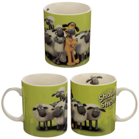 Shaun das Schaf Kinder Kakaotasse Teetasse Tasse Geschenkidee 300 ml - WS-Trend.de