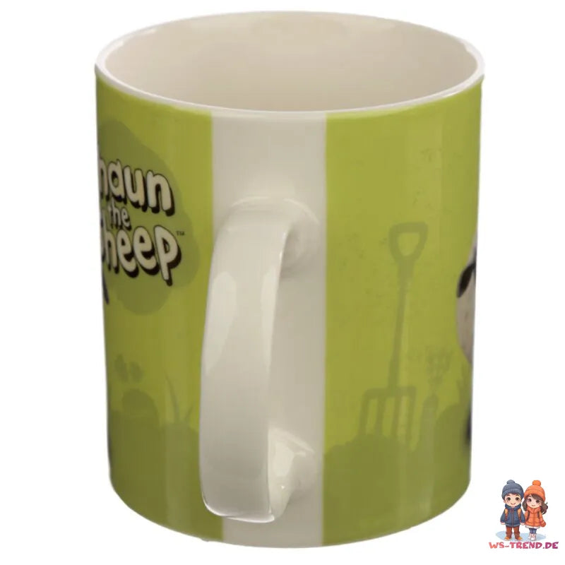 Shaun das Schaf Kinder Kakaotasse Teetasse Tasse Geschenkidee 300 ml - WS-Trend.de