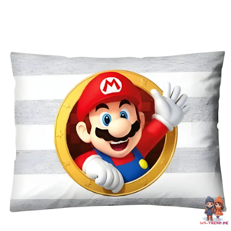 Super Mario Luigi Toady Peach Bettwäsche Set 135/140x200 60x70 cm - WS-Trend.de