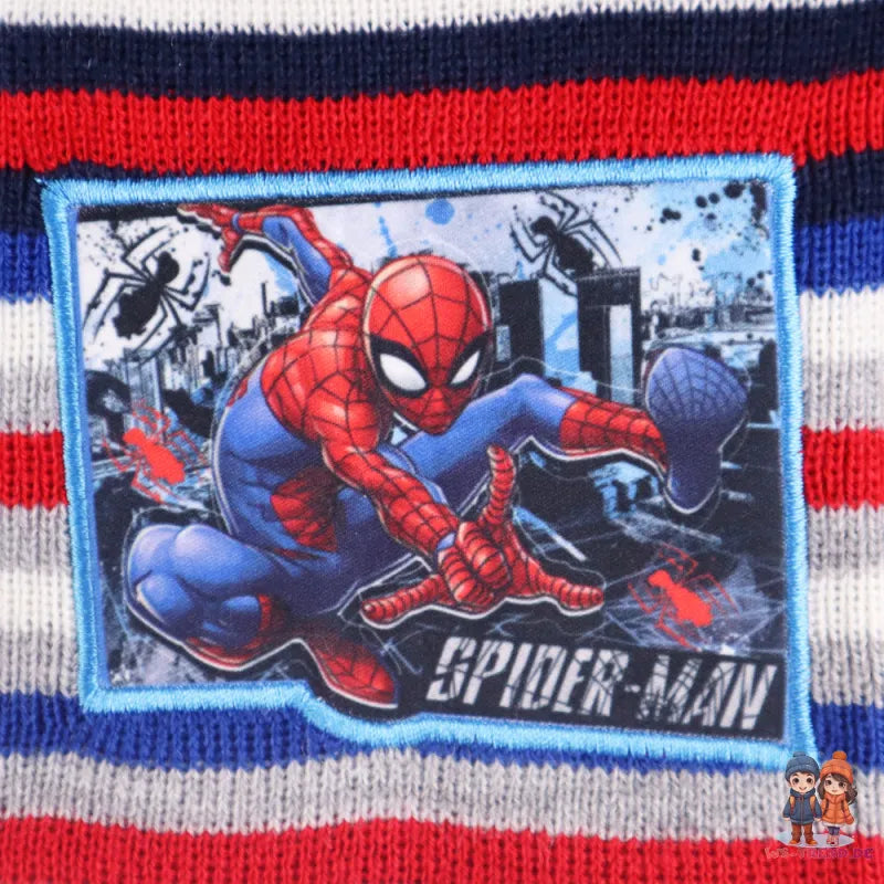 Marvel Spiderman Kinder Wintermütze peruanische Mütze Kindermütze WS Trend.de Gr. 52 54
