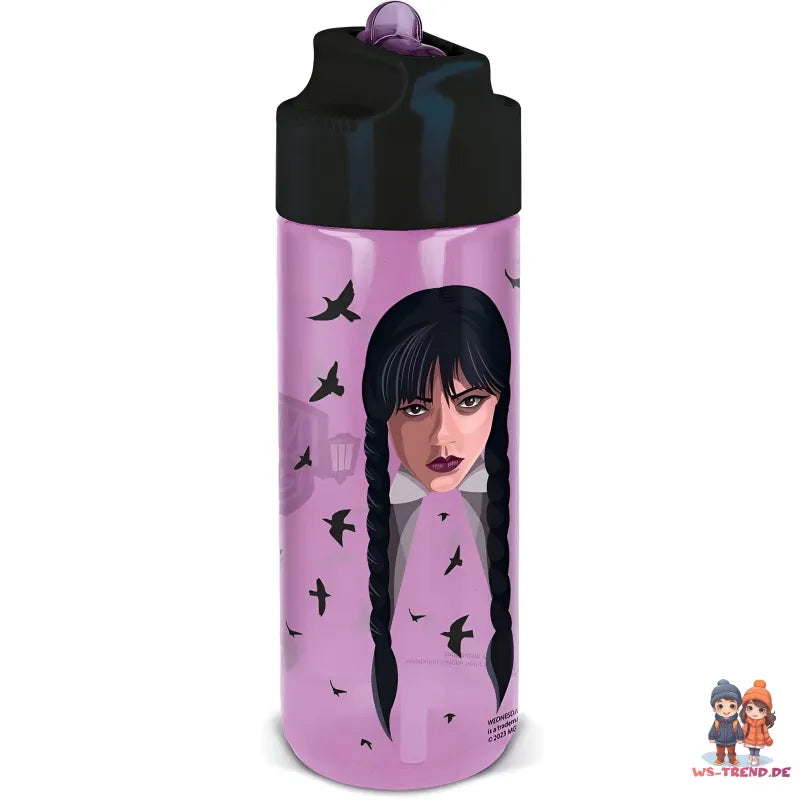 Wednesday 2 tlg. Lunchset Brotdose Trinkflasche Flasche 540 ml - WS-Trend.de