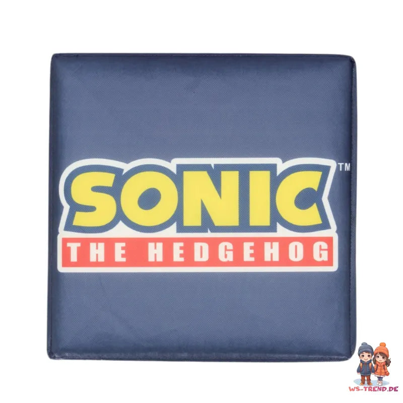 Sonic The Hedgehog Kinder Spielzeug Korb Spielzeugkorb Deckel 30x30x30 cm - WS-Trend.de