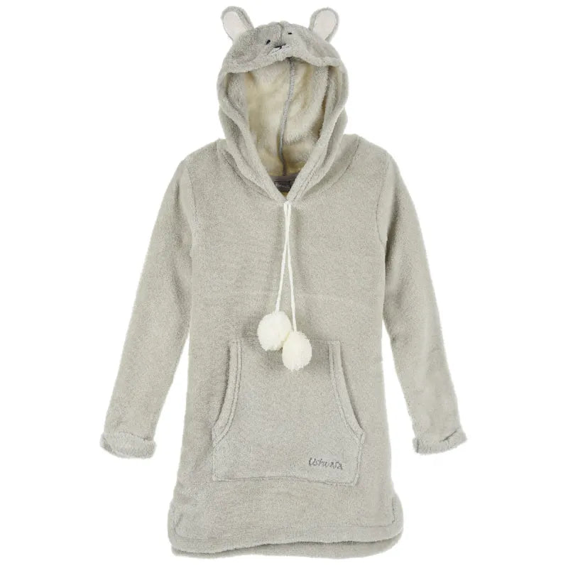 Teddy Bär Kinder Fleece Schlafanzug Pyjama Hausanzug - WS-Trend.de 104-152 kuschlig warm