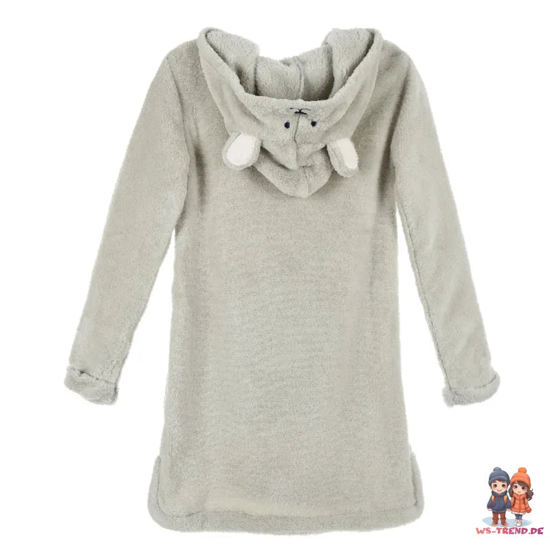 Teddy Bär Kinder Fleece Schlafanzug Pyjama Hausanzug - WS-Trend.de 104-152 kuschlig warm