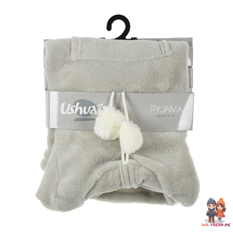 Teddy Bär Kinder Fleece Schlafanzug Pyjama Hausanzug - WS-Trend.de 104-152 kuschlig warm