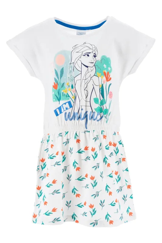 Disney Die Eiskönigin Elsa Kinder Kleid Sommerkleid - WS-Trend.de 98-128 100% Baumwolle