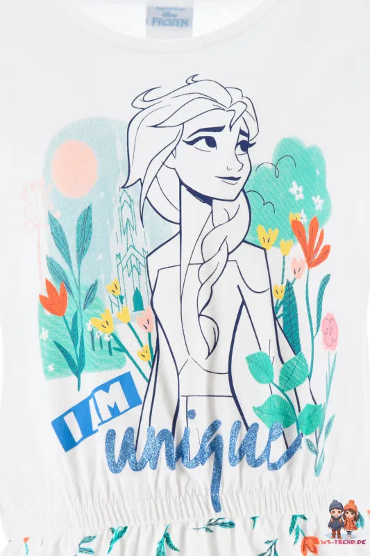 Disney Die Eiskönigin Elsa Kinder Kleid Sommerkleid - WS-Trend.de 98-128 100% Baumwolle
