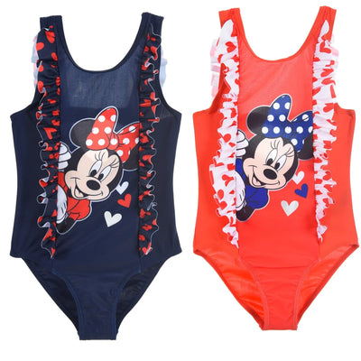 Disney Minnie Maus Kinder Mädchen Badeanzug Bademode - WS-Trend.de 98-128