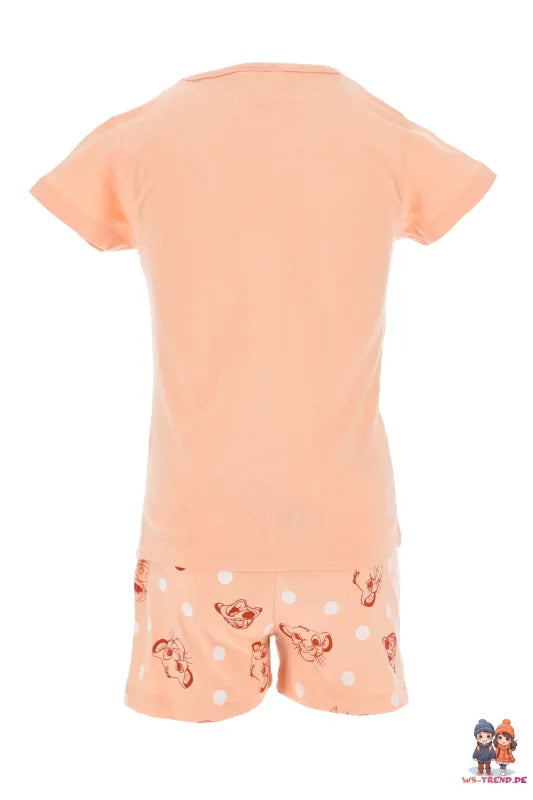 König der Löwen Simba Kinder kurzarm Schlafanzug Pyjama - WS-Trend.de 98 -128 Baumwolle