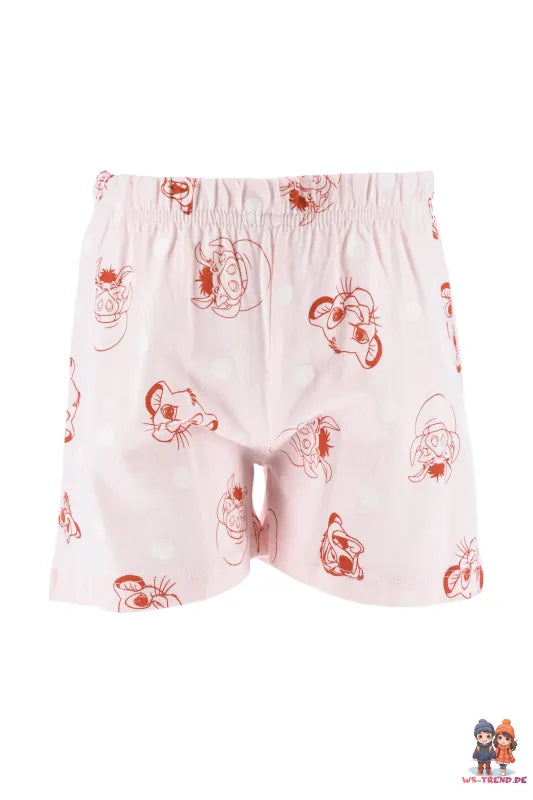 König der Löwen Simba Kinder kurzarm Schlafanzug Pyjama - WS-Trend.de 98 -128 Baumwolle