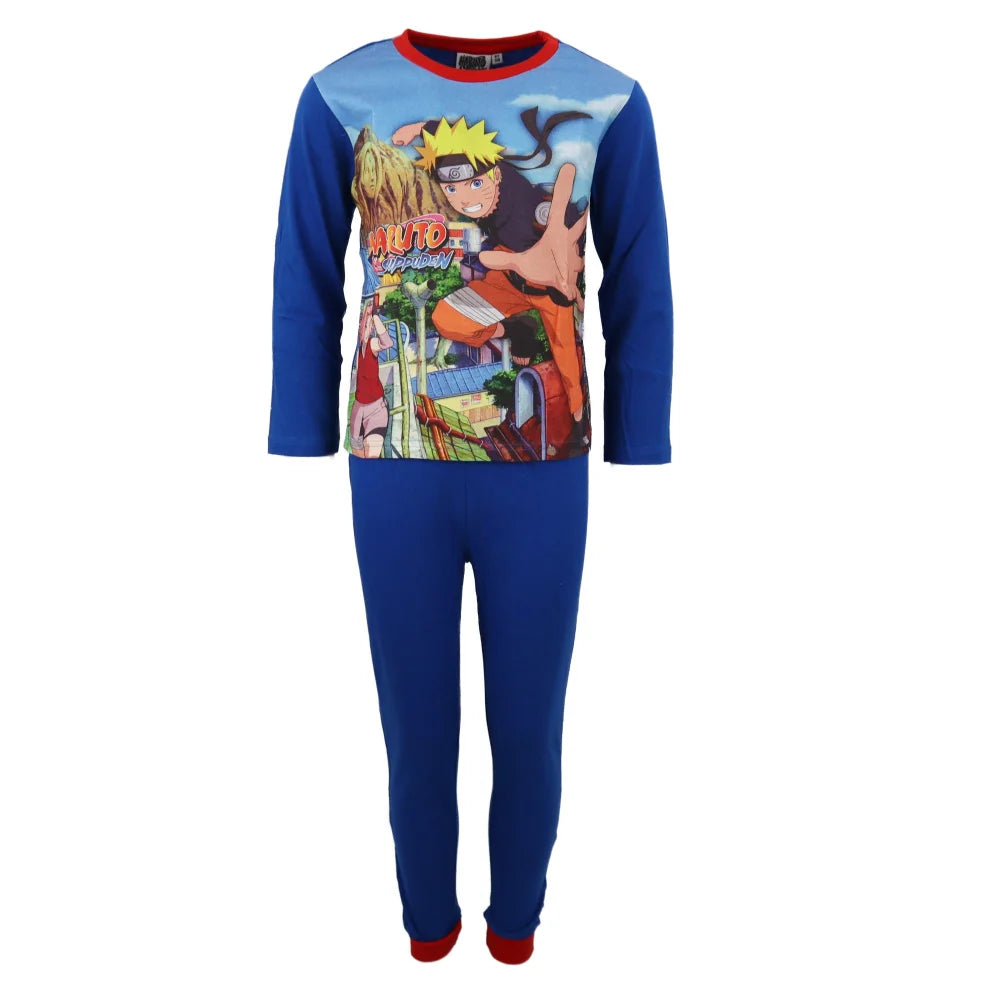 Anime Naruto Shippuden Kinder Schlafanzug Pyjama - WS-Trend.de Entzückender Kinderpyjama 116-152 Jungen