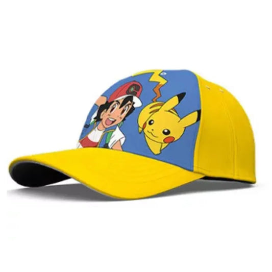 Pokemon Pikachu Ash Ketchum Kinder Basecap Baseball Kappe Mütze - WS-Trend.de 52-54