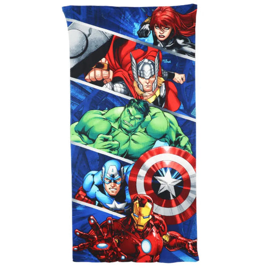 Marvel Avengers Mikrofaser Strandtuch Badetuch XL 70x140 cm - WS-Trend.de