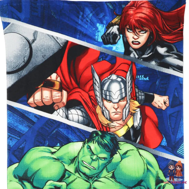 Marvel Avengers Mikrofaser Strandtuch Badetuch XL 70x140 cm - WS-Trend.de