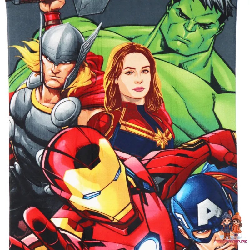 Marvel Avengers Mikrofaser Strandtuch Badetuch XL 70x140 cm - WS-Trend.de