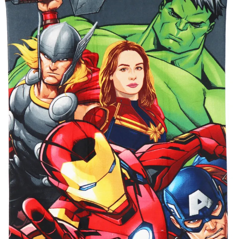 Marvel Avengers Mikrofaser Strandtuch Badetuch XL 70x140 cm - WS-Trend.de