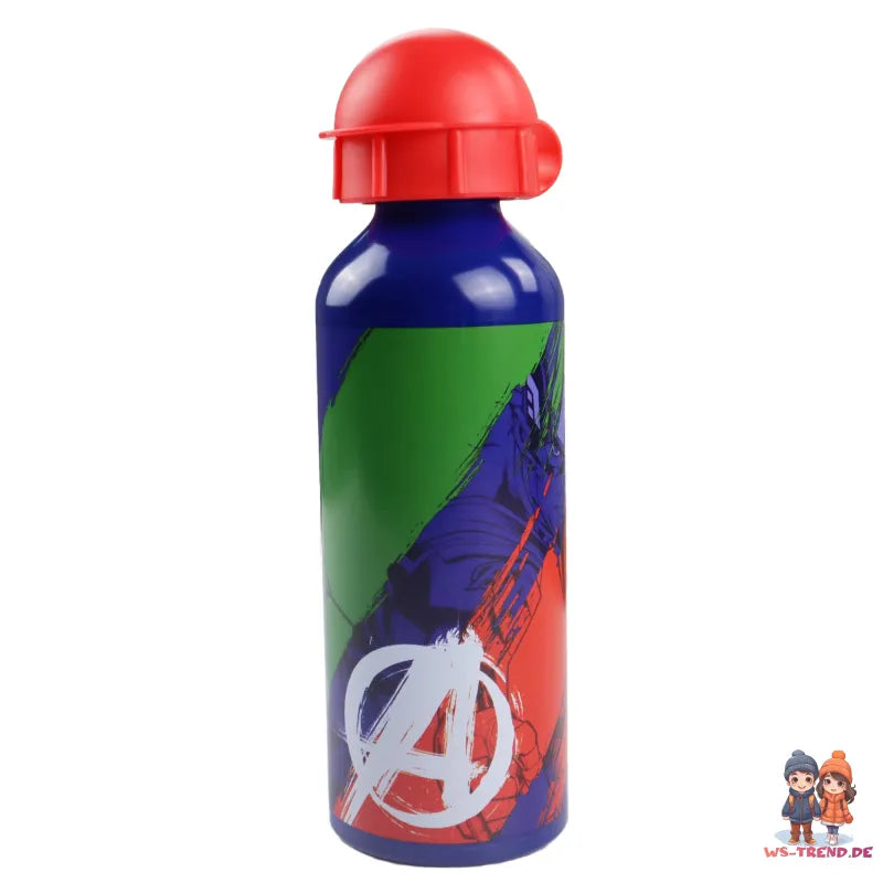 Marvel Avengers Aluminium Wasserflasche Trinkflasche Flasche 520 ml - WS-Trend.de Sport