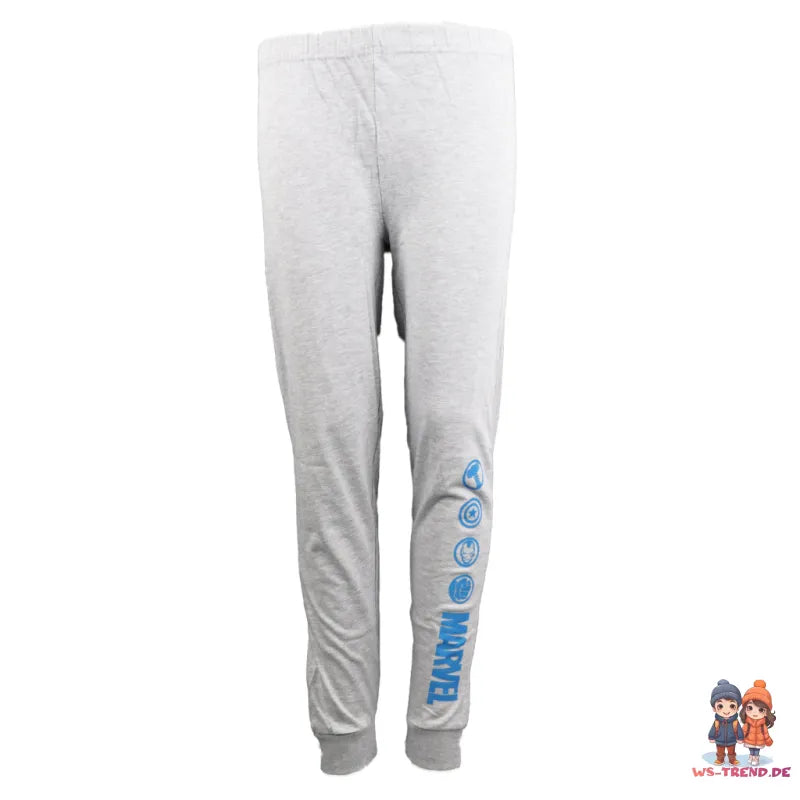 Marvel Avengers Kinder Schlafanzug Pyjama lang - WS-Trend.de Jungen Sleepwear 104-134