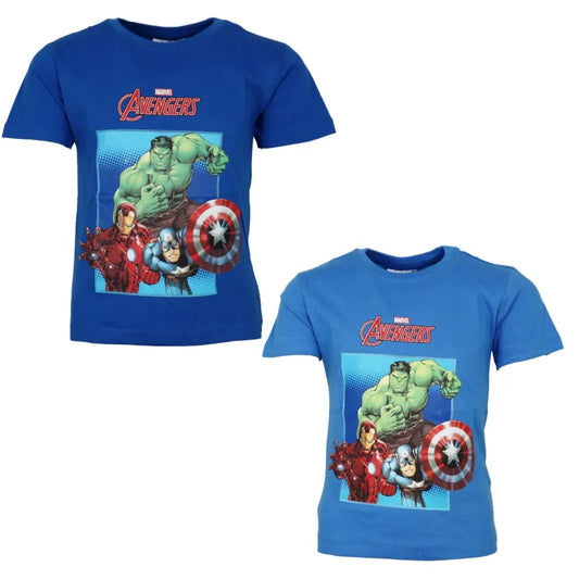 Marvel Avengers Kinder Jungen T Shirt kurzarm WS Trend.de 98 bis 128 Baumwolle