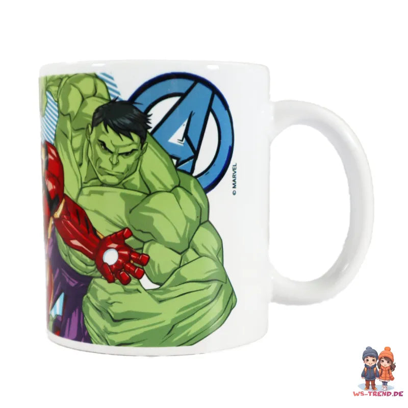 Marvel Avengers Kaffeetasse Teetasse Tasse Geschenkidee 330 ml - WS-Trend.de