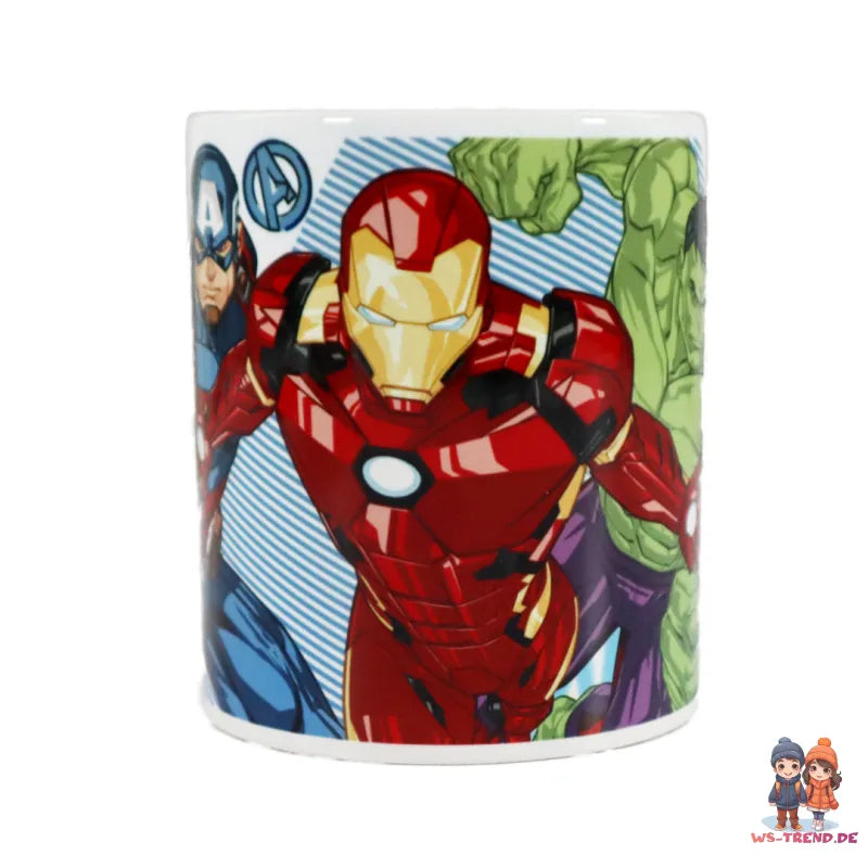 Marvel Avengers Kaffeetasse Teetasse Tasse Geschenkidee 330 ml - WS-Trend.de