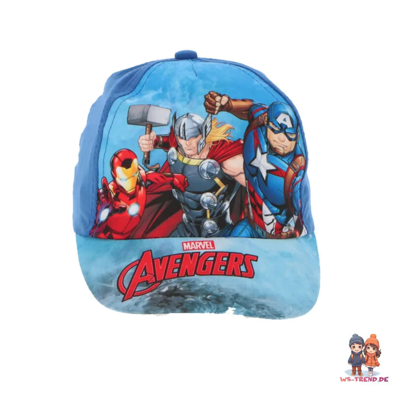 Marvel Avengers Jungen Basecap Baseball Kappe - WS-Trend.de Mütze Hut Ironman Captain America