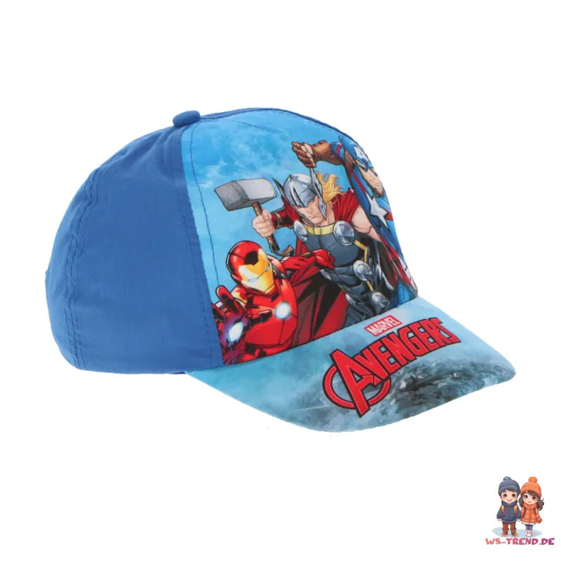 Marvel Avengers Jungen Basecap Baseball Kappe - WS-Trend.de Mütze Hut Ironman Captain America