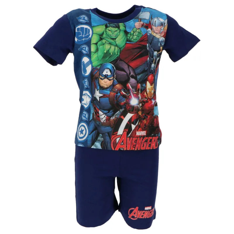 Marvel Avengers Sommerset Shorts plus T-Shirt - WS-Trend.de Gr. 98 bis 128 100% Baumwolle
