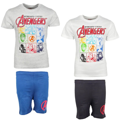 Marvel Avengers Kinder Jugend Schlafanzug Pyjama (Kopie) - WS-Trend.de kurz Shirt Shorts Gr. 98-128