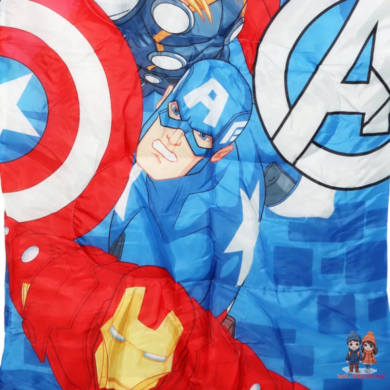 Marvel Avengers Hulk Kinder Schlafsack Sleepingbag 70x140 cm - WS-Trend.de