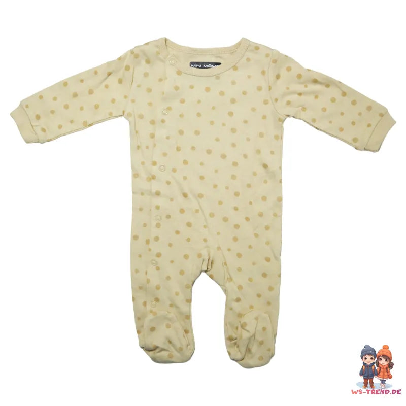 Funny Baby 4 tlg Set Body Strampler Lätzchen Mütze - WS-Trend.de Gr. 56 - 74 100% Baumwolle