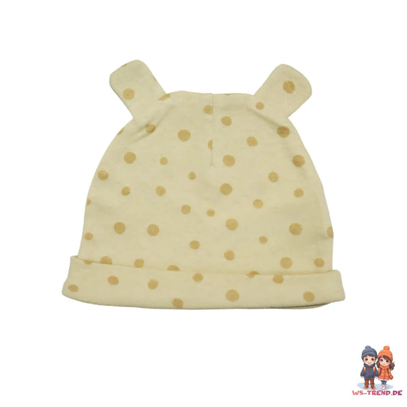 Funny Baby 4 tlg Set Body Strampler Lätzchen Mütze - WS-Trend.de Gr. 56 - 74 100% Baumwolle