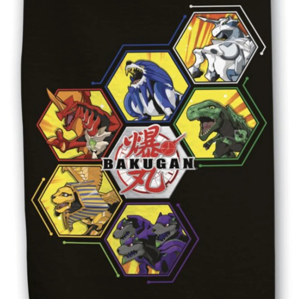Bakugan Anime Badetuch Strandtuch 70x140cm - WS-Trend.de - Handtuch Badehandtuch XXL 70x140 Baumwolle