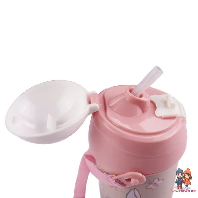 Disney Bambi Klopfer Trinkflasche Flasche Trinkhalm Gurt 500 ml - WS-Trend.de