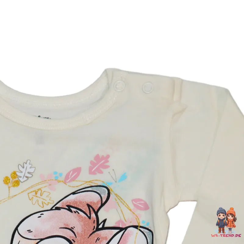 Disney Bambi Baby Kleinkind kurzarm Body Strampler - WS-Trend.de Gr. 68 - 92 Baumwolle