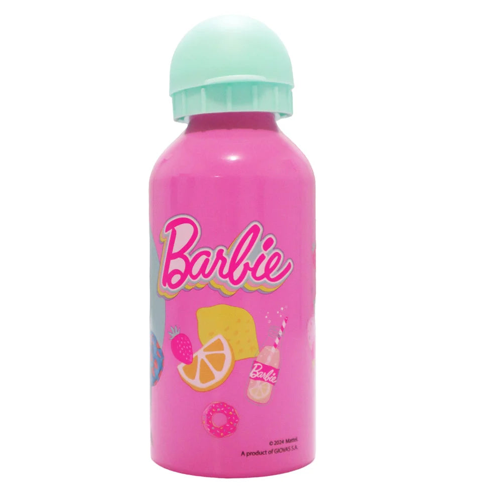 Barbie Kinder Sport Aluminium Wasserflasche Trinkflasche Flasche 400 ml - WS-Trend.de