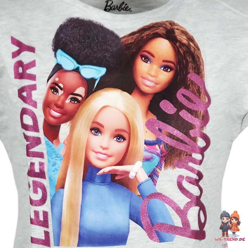 Barbie and Friends Kinder Mädchen Sommerkleid Kleid - WS-Trend.de Gr 104-140 Baumwolle